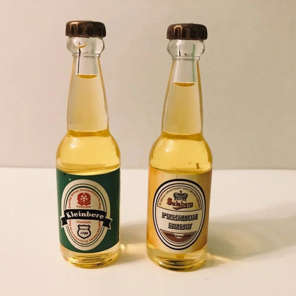 Vintage Refrigerator  Magnets Beer Set of 2 Fridge Magnets